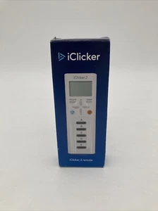 iClicker 2 Schüler Fernbedienung Klassenzimmer Reaktionssteuerung M Wahl mit Box Neu - Bild 1 von 8