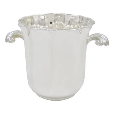 Secchiello Ghiaccio in Argento 800 Manici Conchiglia - Immagine 1 di 3