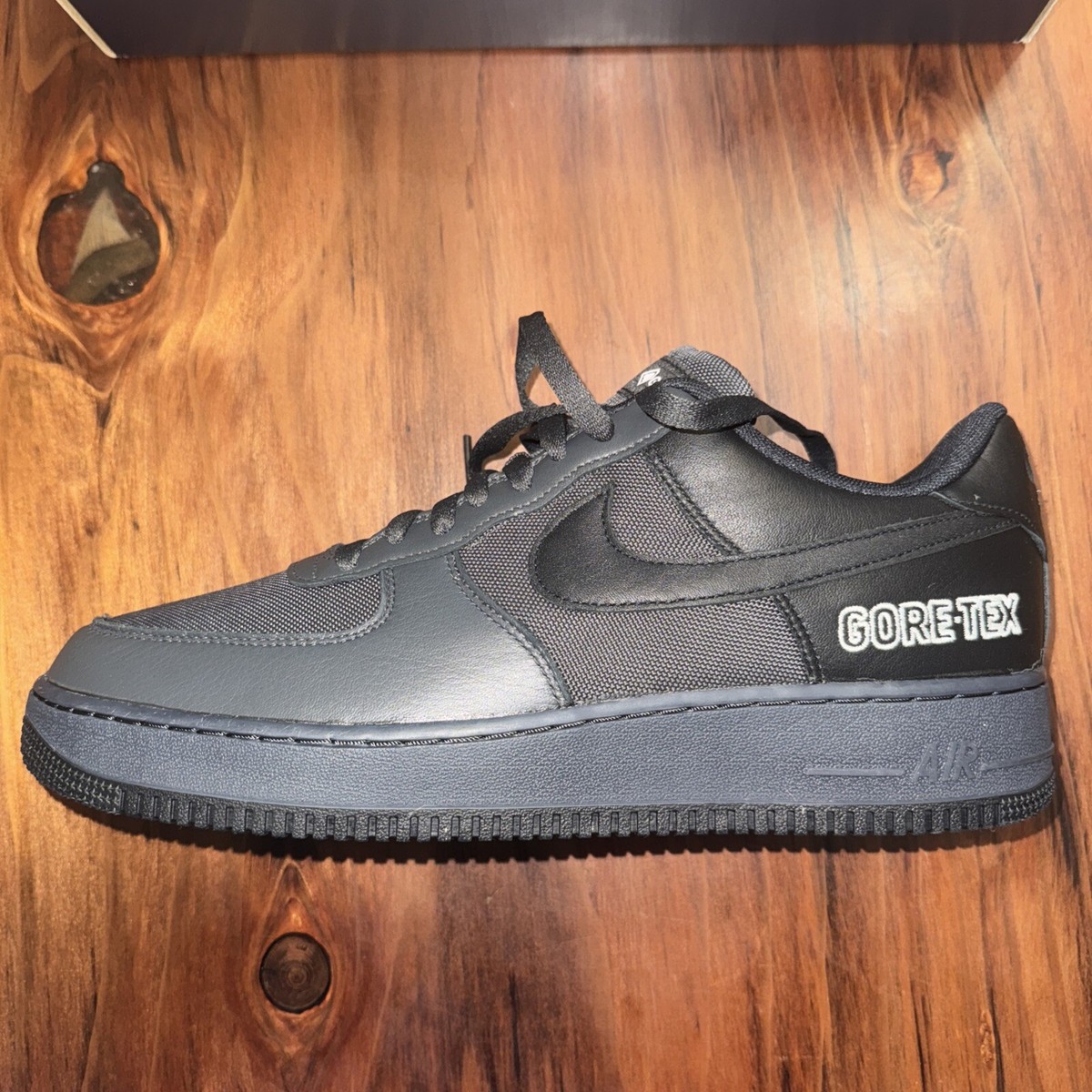 Nike Air Force 1 GTX Low Black for Sale | Authenticity Nike Air Force 1 GTX Low Black for Sale | Authenticity