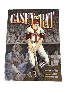Casey at the Bat Paperback Book by Ernest Lawrence Thayer Kids Baseball Poem - Imagen 1 de 16