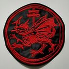 ORDER OF THE DRAGON RED EMBROIDERED BACK PATCH