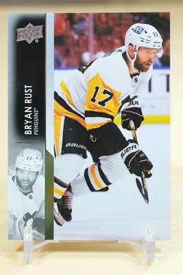 2021-22 Upper Deck Series 2 Base #391 Bryan Rust - Pittsburgh Penguins - Image 1 of 2