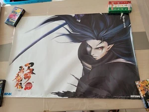SAMURAI SPIRITS 2 ASURA ZANMADEN HYPER NEO GEO 64 B2 SIZE OFFICIAL POSTER! - Imagen 1 de 1