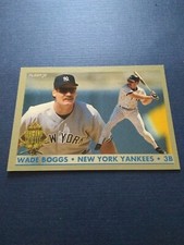 1993 Fleer Final Edition Baseball Wade Boggs Diamond Tribute #1 HOF Set Break