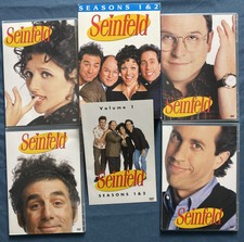 Seinfeld - Seasons 1 & 2 (DVD, 2004, 4-Disc Set) B2G1FREE