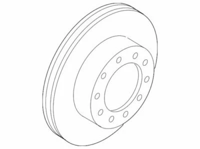 Rotor SOHC extendido OEM NUEVO 2013-2016 Ford F250 F350 Super Duty XLT Dc3Z-1125-A Foto 1 de 2