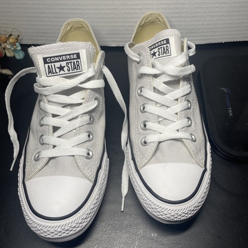 Converse Ctas OX scarpe basse skate donna 8 5 mo sneakers tela 161423F