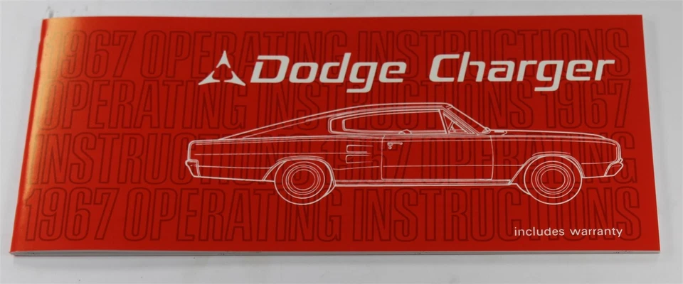 Dodge Charger 1967 nuevo manual del propietario Foto 1 de 1