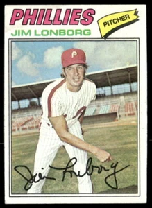 Jim Lonborg 1977 Topps #569 Philadelphia Phillies Baseballkarte - Bild 1 von 2