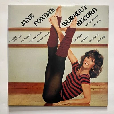 Jane Fondas Workout Record Vinyl Double LP Vintage 80's - Image 1 of 4