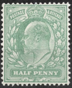 SG279 Sn:#146 1911   ½ d UNITED KINGDOM  King Edward VII - Definitives , MNH - Picture 1 of 2