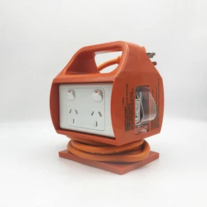Builders 10 Amp Portable RCD 2x Double Power Point Outlet GPO Safety Switch - Picture 1 of 3