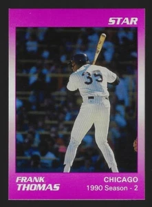 Star Frank Thomas 1991 púrpura Frank Thomas #5 patio - Imagen 1 de 2