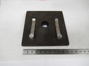 Antigüedad Bausch Lomb Antiguo Etapa Mesa Estuche Microscopio Parte Como Imagen - Imagen 1 de 10
