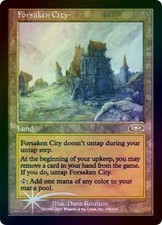Forsaken City - Foil New MTG Planeshift Magic 2B3
