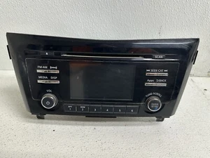 2015-2015 Nissan Rouge Vin K 1st digit Radio Stereo 2 DIN Disc CD Player AMFM - Foto 1 di 6
