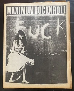 Punk rock magazine MAXIMUM ROCK N ROLL #61 June 1988 Yeastie Girlz, Burning Bush - Picture 1 of 3