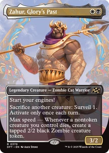 Zahur, Glory's Past 0370 ~ **Borderless Foil** Rare NM MTG Aetherdrift - Picture 1 of 1