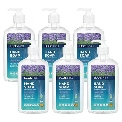 Ecos Pro Pl9665/6 Hand Soap, Biodegradable, Lavender, 6 Pk - Image 1 of 4