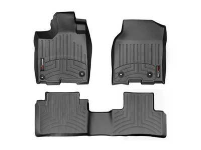 WeatherTech FloorLiner for 2016-2018 Acura RDX - 1st & 2nd Row, Black - Image 1 of 4