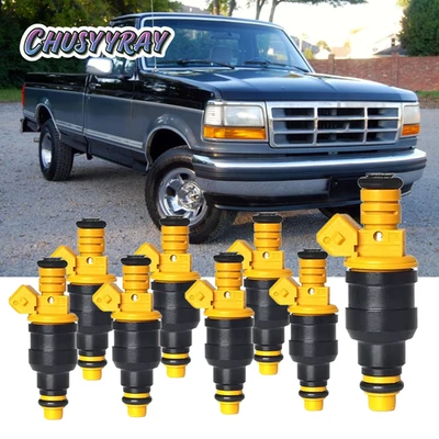 Juego de inyectores de combustible de actualización NUEVO X 8 piezas para Ford 7,0 L F600, F700, F800 1991-1998 Foto 1 de 4