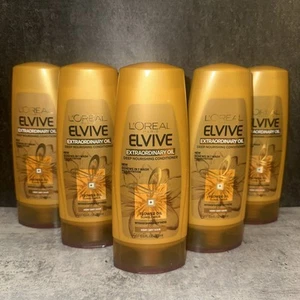 5 Lot Loreal Paris Elvive Extraordinary Oil Flower L’oreal Conditioner Sunflower - Picture 1 of 1