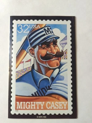 1996 Casey At The Bat Pamphlet, Cooperstown NY Induction Day August 4th 1996 - Image 1 of 4