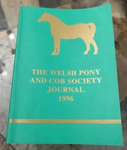 Vintage 1996 WPCS Welsh Pony & Cob Society Horse Breed Journal Book Good Cond - Picture 1 of 2