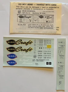 HERALD KING HO DECAL-MIRRO CRAFT 50’ -or- 60’ PLUG DOOR BOX-LT GREEN CAR #PR-4 - Picture 1 of 1