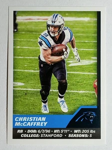 Pegatinas Panini 2021 #444 Christian McCaffrey - Imagen 1 de 2