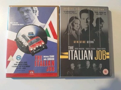 The Italian Job (1969)/The Italian Job (2003) 2 Film Bundle. Caine/Wahlberg. - Image 1 of 2