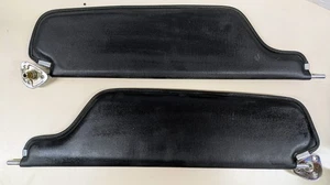 65-66 Chrysler 300 Coupe Sun Visor Shade Left Right LH RH Black Set Of 2 OEM - Picture 1 of 9