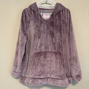 Member's Mark Kuscheliger Plüsch Pullover Hoodie in Lila Gr. XXL Neu mit Etikett - Bild 1 von 6