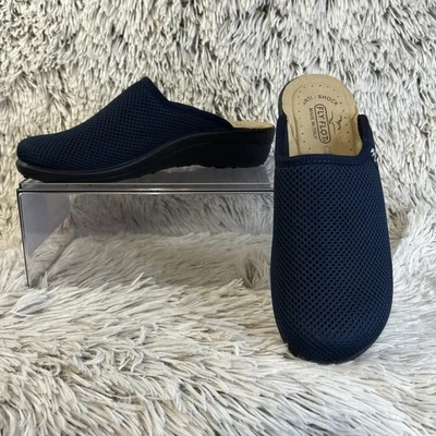 Zapato sin cordones anatómico anti choque zuecos de malla para mulas Fly Flot italiano azul marino 38/7,5 Foto 1 de 4