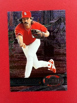 1997 Skybox Metal Universe Dennis Eckersley #229 - Image 1 of 2