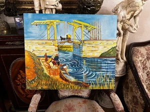 Vincent Van Gogh - Amazing Oil Canvas - Signed - Stamped - A1 - Picture 1 of 8