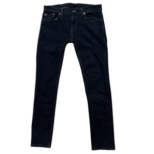 Armani Exchange Denim Jeans Mens Size 33 J130 Ultra Slim 5-Pockets Stretch Blue - Picture 1 of 8