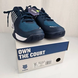 Zapatos de pickleball de tenis K-Swiss Hypercourt Express 2 para hombre talla 13 NUEVO - Imagen 1 de 5