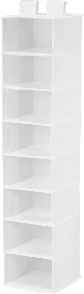 Honey-Can-Do 8-Shelf Hanging Closet Organizer, White SFT-01239  - Image 1 of 1