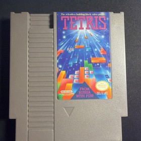 Tetris Vintage NES Cart (Nintendo Entertainment System, 1989)Cartridge Free Ship