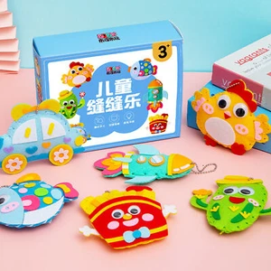 Kid Creative Doll Making Sewing Kit for Boys Girls Kids Beginner to Learn to Sew - Imagen 1 de 12