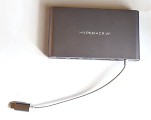Hyperdrive USB C Hub GN30B 11 In 1 EUC  Tested  - Picture 1 of 3