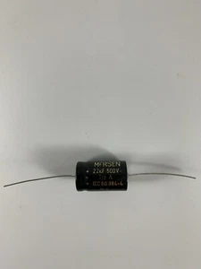 F&T 22uF @ 500 Volt Electrolytic Capacitor Axial Lead Capacitor - Picture 1 of 2