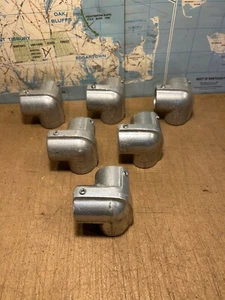 6 Speed Rail NU Rail Aluminum Side Outlet Elbow 9 - 7 1 5/8" Rail Nos - Picture 1 of 5