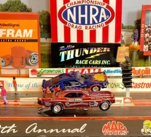 GENE SNOW 1970 DODGE CHALLENGER RAMBUNTIOUS NHRA FUNNY CAR LEGENDS LOOSE MINT - Picture 1 of 6