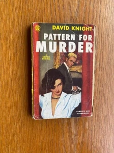 David Knight aka Richard S. Prather Pattern for Murder # 48 1st US PBO ed Fair - Picture 1 of 3