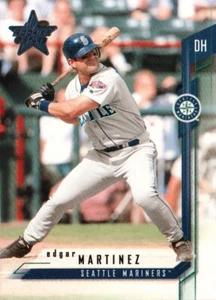 2001 Donruss Leaf Rookies & Stars #90 - Edgar Martinez Seattle Mariners 01-085 - Picture 1 of 2