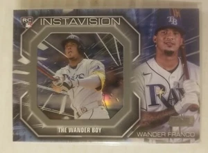 2022 Topps Stadium Club Wander Franco Instavision Insert Rookie #IV-WF Case Hit - Picture 1 of 4