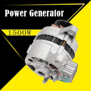 Generatore sincrono a magnete permanente in rame 1500W 14V ruota singola - Foto 1 di 18