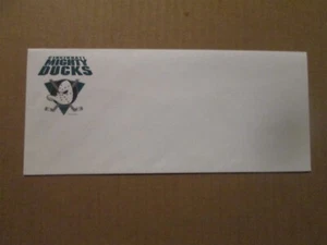 AHL Cincinnati Mighty Ducks Vintage Defunct 1990's Team Logo BUsiness Envelope - Picture 1 of 1